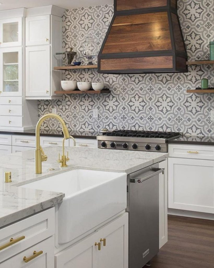 Cement Tiles Kitchen
 Patterned Cement Tile A Charming and Still Hot Trend