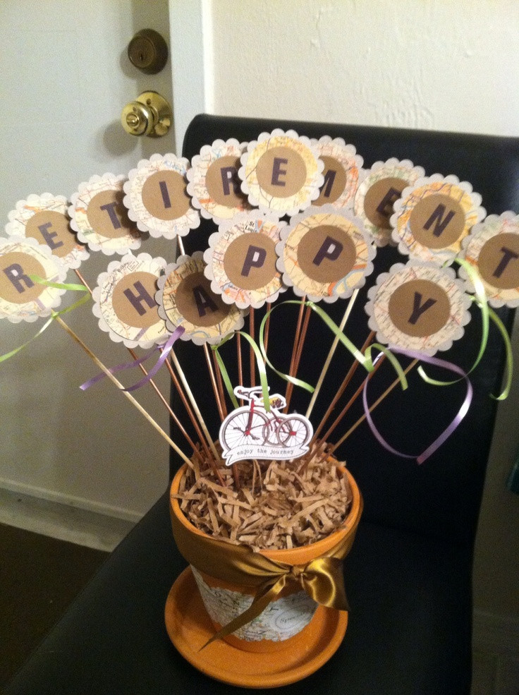 Centerpiece Ideas For Retirement Party
 1000 images about Retirement Party ideas on Pinterest