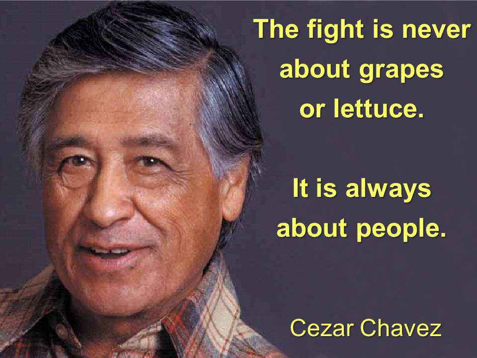 Cesar Chavez Quotes On Education
 CESAR CHAVEZ QUOTES image quotes at relatably