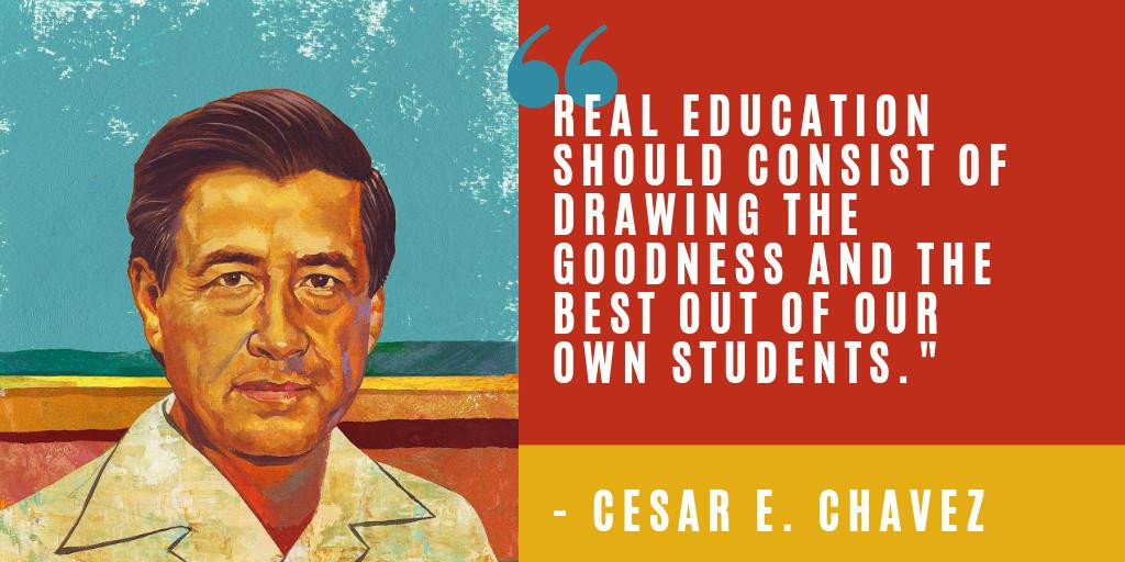 Cesar Chavez Quotes On Education
 Cesar Chavez Quotes Education Inspiration Quotes 99