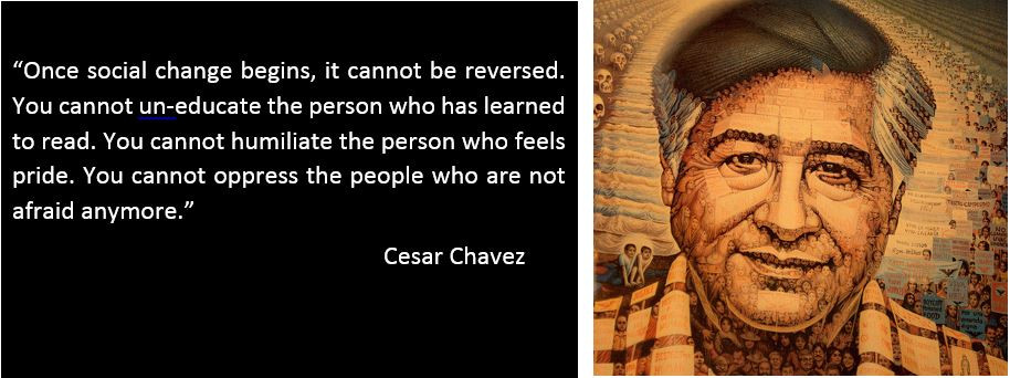 Cesar Chavez Quotes On Education
 What We Do