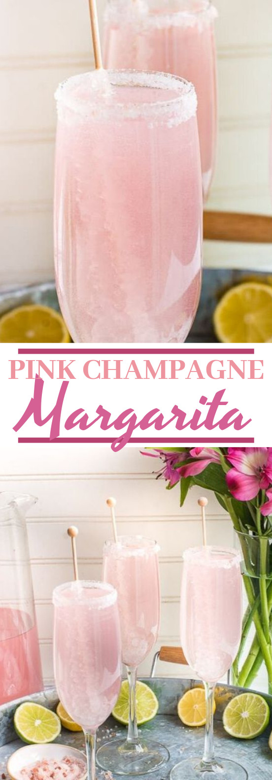 Champagne Drinks For Brunch
 Pink Champagne Margarita drinks cocktails party