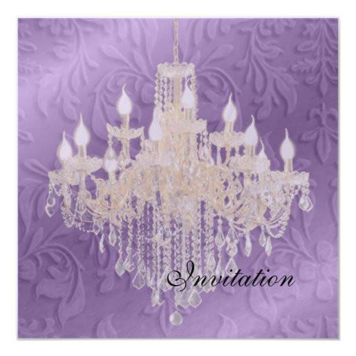 Chandelier Wedding Invitations
 Chandelier wedding Invitations