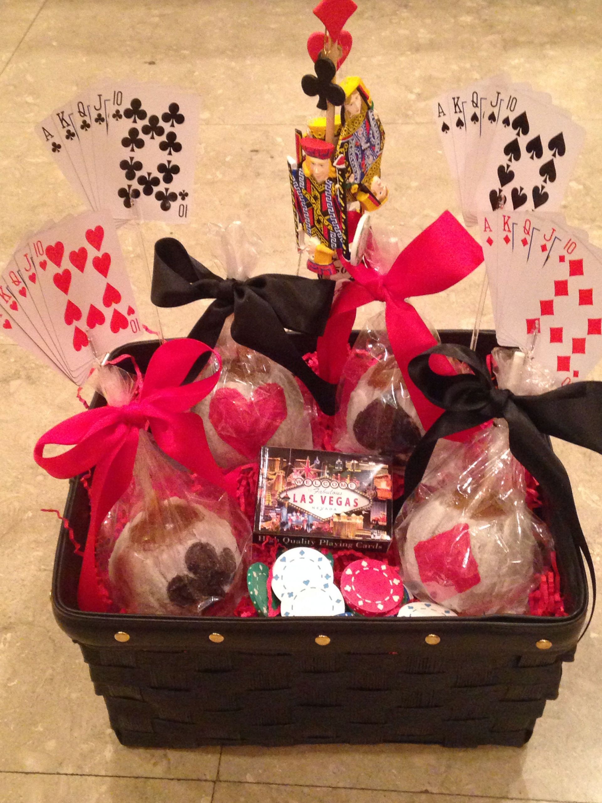 Charity Gift Basket Ideas
 Poker tournament fundraiser basket