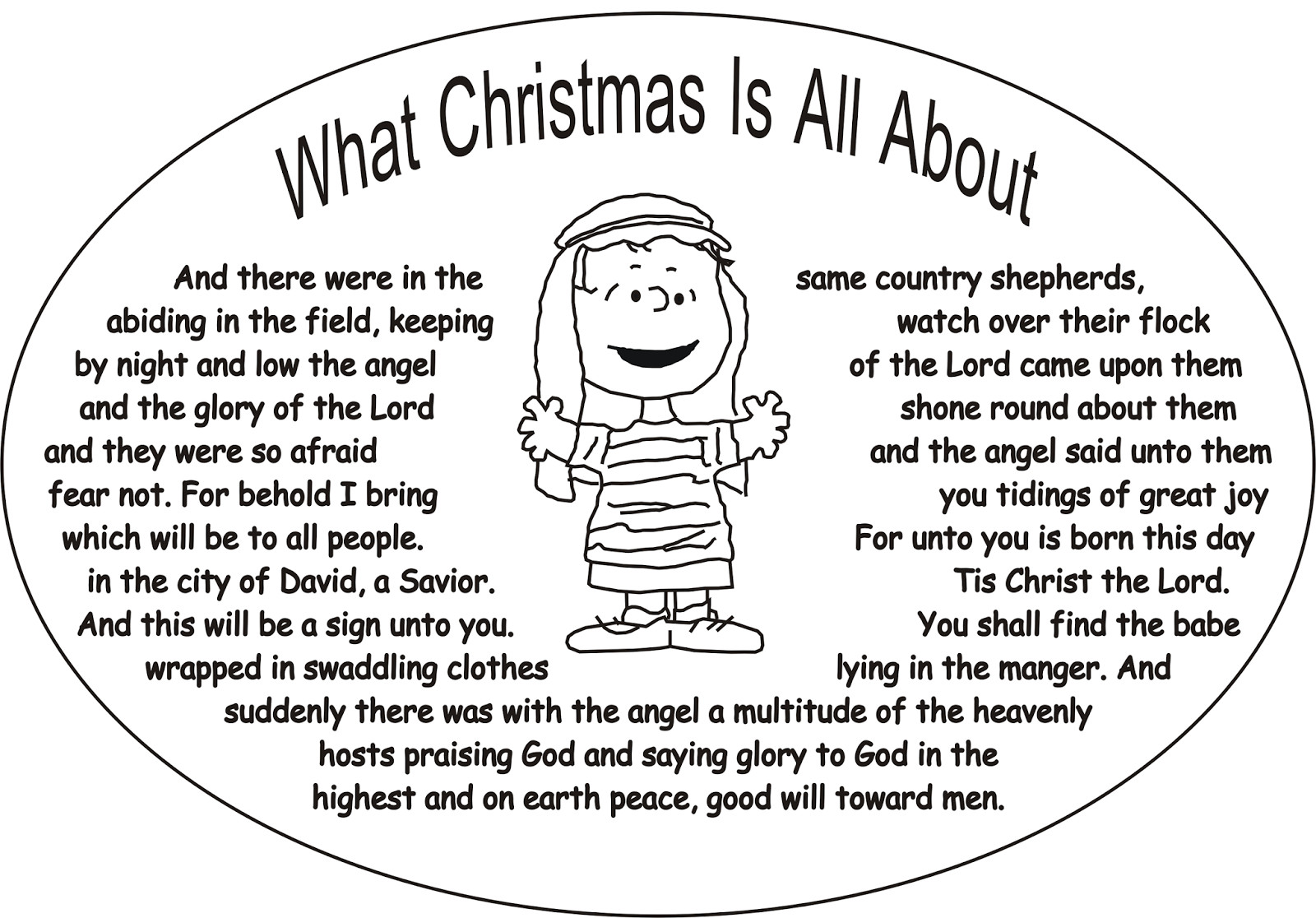 Charlie Brown Christmas Linus Quote
 The Tinkers Workshop Time For A Christmas Project