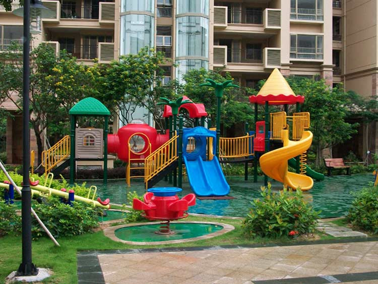 Cheap Backyard Playground
 Project of 2 To 12 Years old Kids Playground Equipment