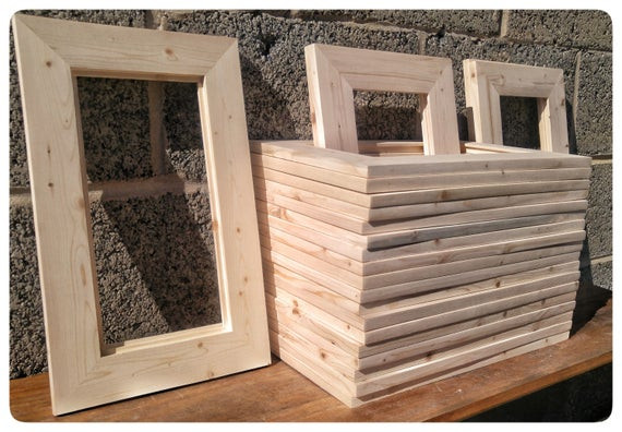 Cheap Craft Wood
 25 Wood Frames No Hardware or Glass Bulk Wood Frames 5