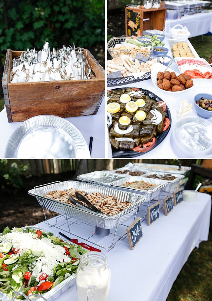 Cheap Engagement Party Ideas Sydney
 Our Backyard Engagement Party Details The Food & Utensil