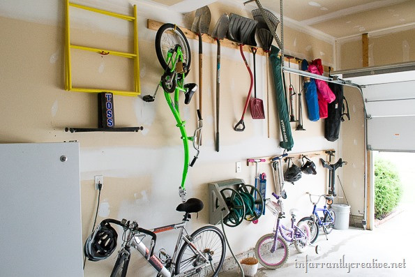 Cheap Garage Organization
 How to Hang Stuff in your Garage ON THE CHEAP