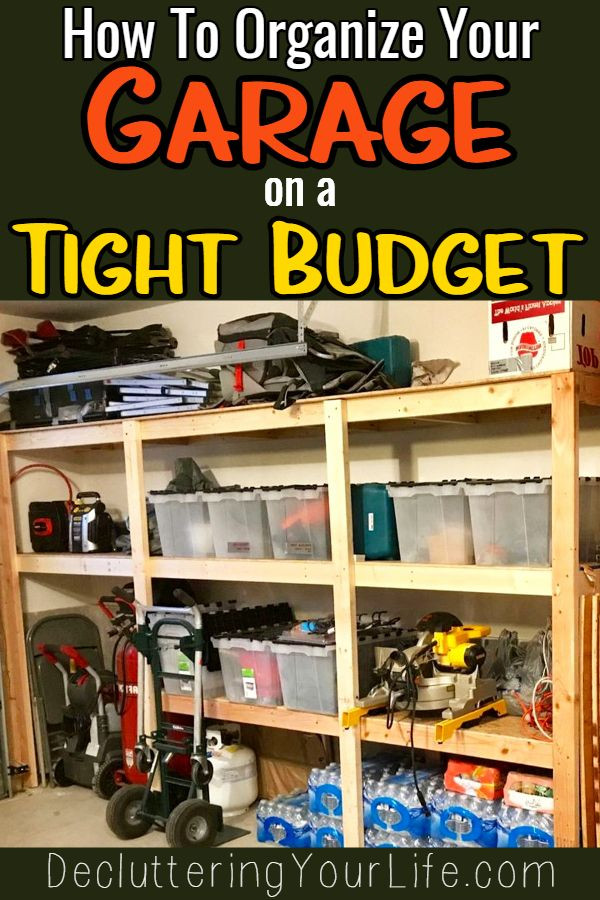 Cheap Garage Organization
 Garage Organization 5 Quick and Cheap Garage Organizing