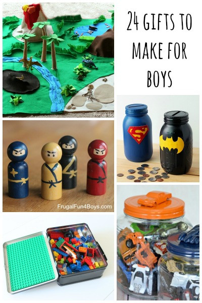 Cheap Gift Ideas For Boys
 Gifts to Make for Boys Frugal Fun For Boys and Girls