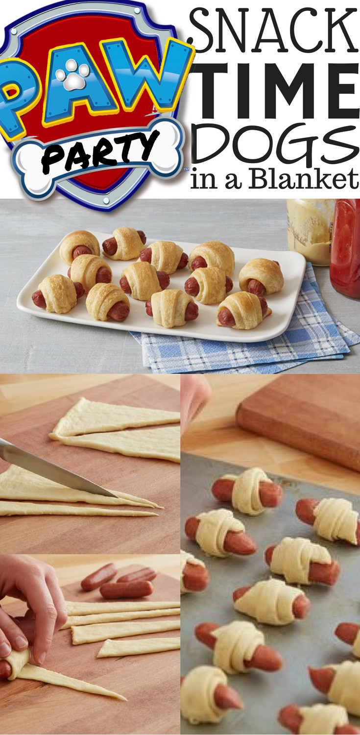 Cheap Kids Party Food
 Mini Crescent Dogs Recipe