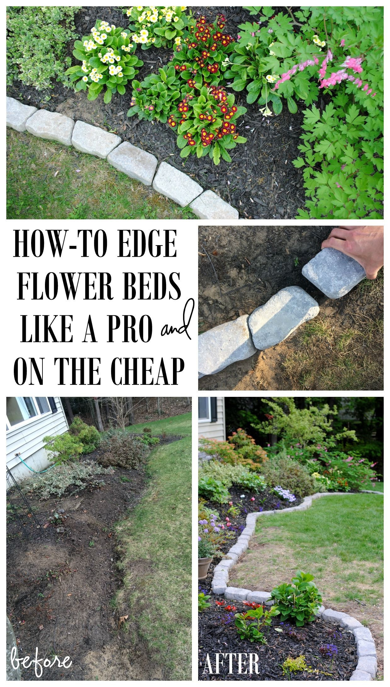 Cheap Landscape Edging Ideas
 The Perfect Border for your Beds Defining a gardens edge