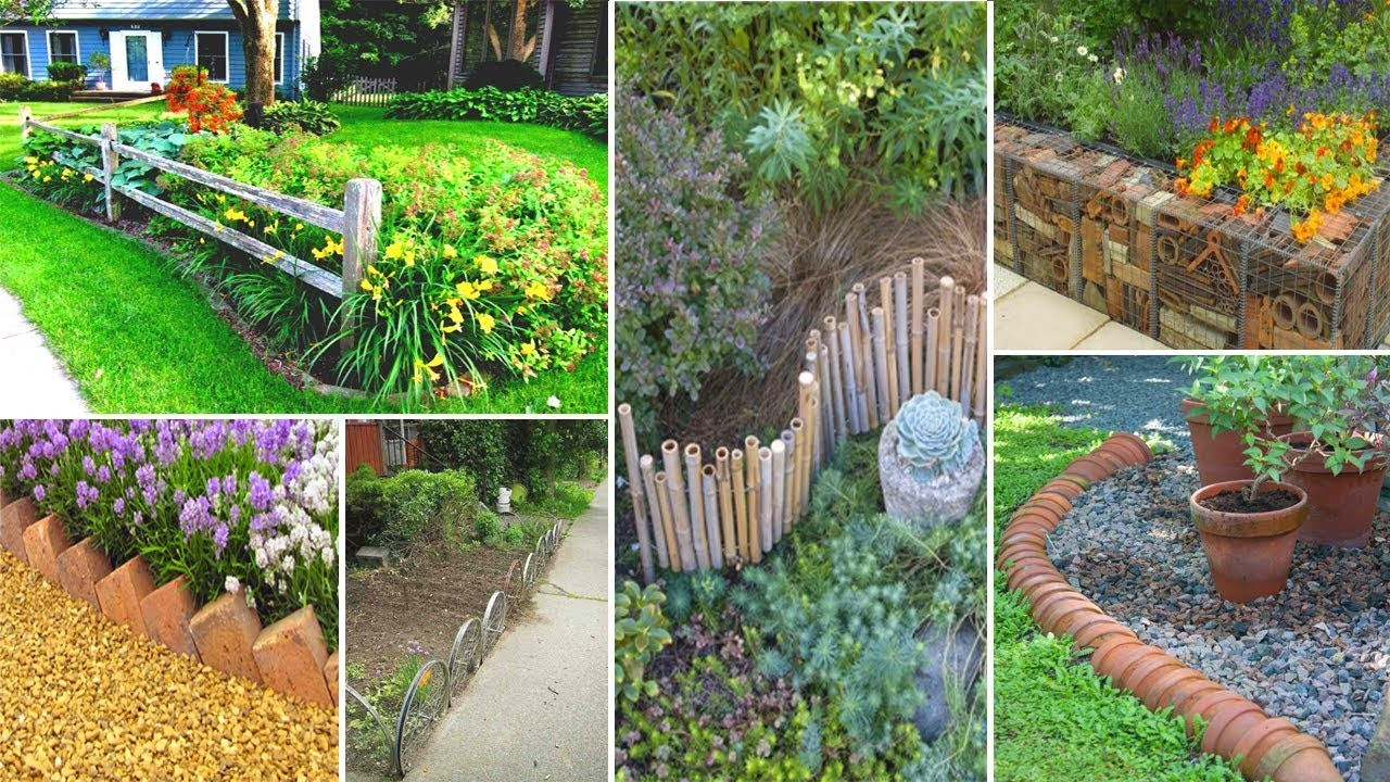 Cheap Landscape Edging Ideas
 50 Cheap DIY Edging Ideas DIY Garden
