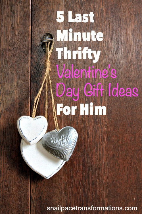 Cheap Valentine Gift Ideas Men
 5 Last Minute Thrifty Valentine s Day Gift Ideas For Him