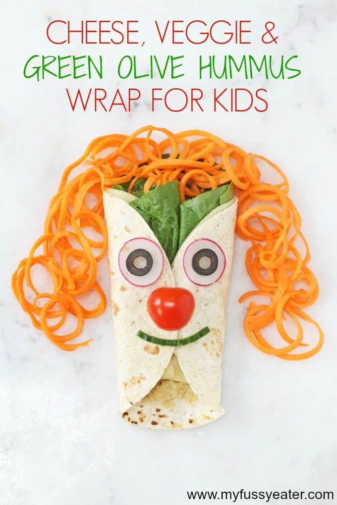 Cheese Recipes For Kids
 Cheese Veggie & Olive Hummus Wrap for Kids My Fussy