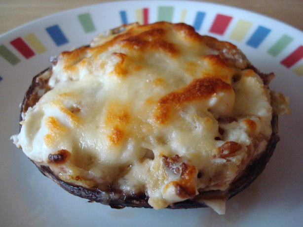 Cheese Stuffed Portabella Mushrooms
 Bacon And Cheese Stuffed Portobello Mushrooms Recipe