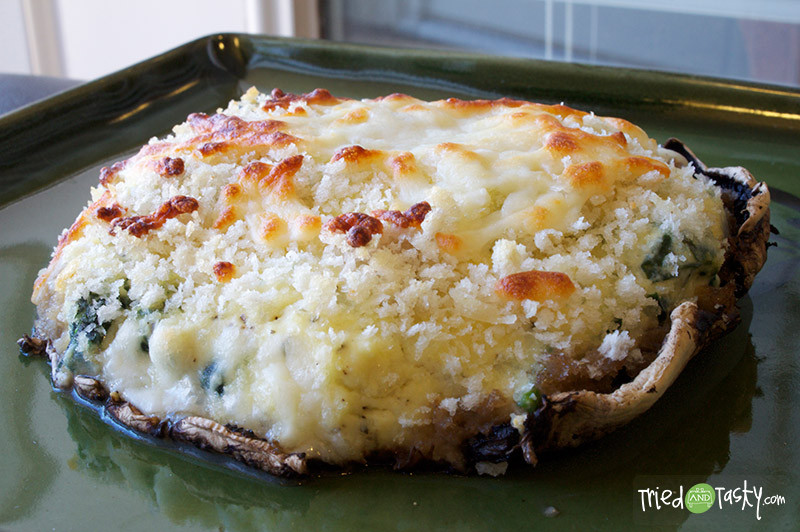 Cheese Stuffed Portabella Mushrooms
 baked cheese stuffed portabella mushroom recipes