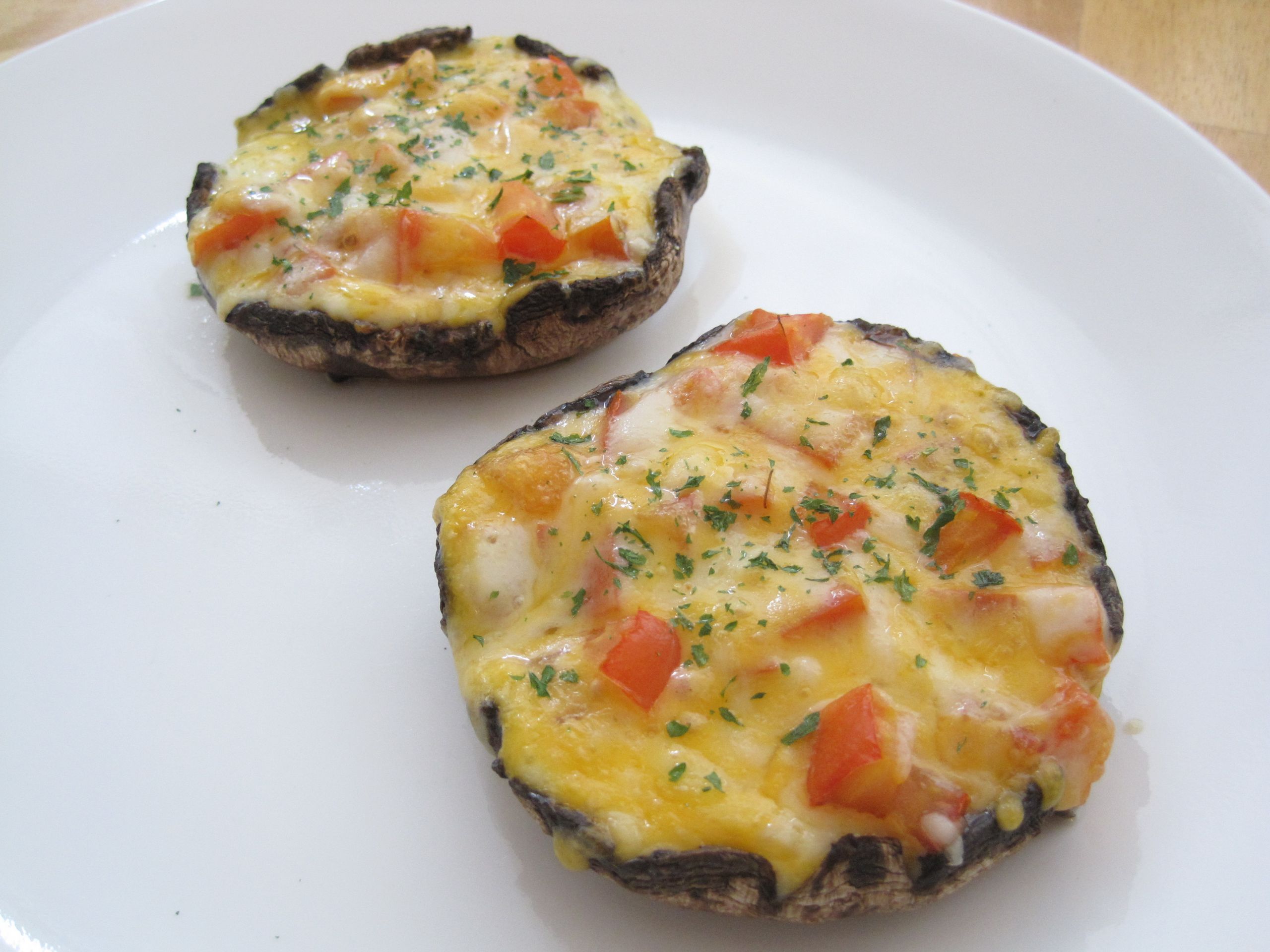 Cheese Stuffed Portabella Mushrooms
 Cheese Stuffed Portobello Mushrooms