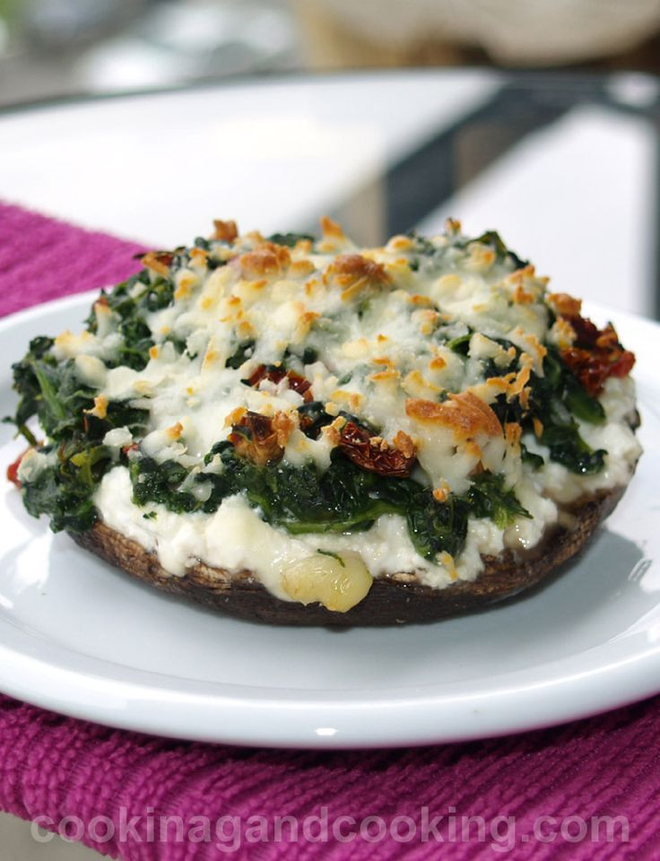 Cheese Stuffed Portabella Mushrooms
 baked cheese stuffed portabella mushroom recipes