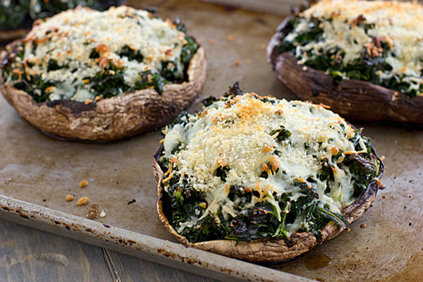 Cheese Stuffed Portabella Mushrooms
 Kale Stuffed Portabella Mushrooms Recipe