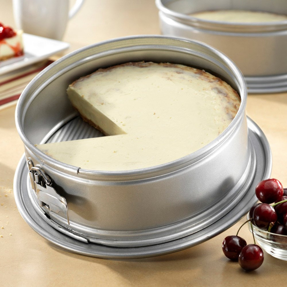 Cheesecake Recipe Springform Pan
 crustless cheesecake in springform pan