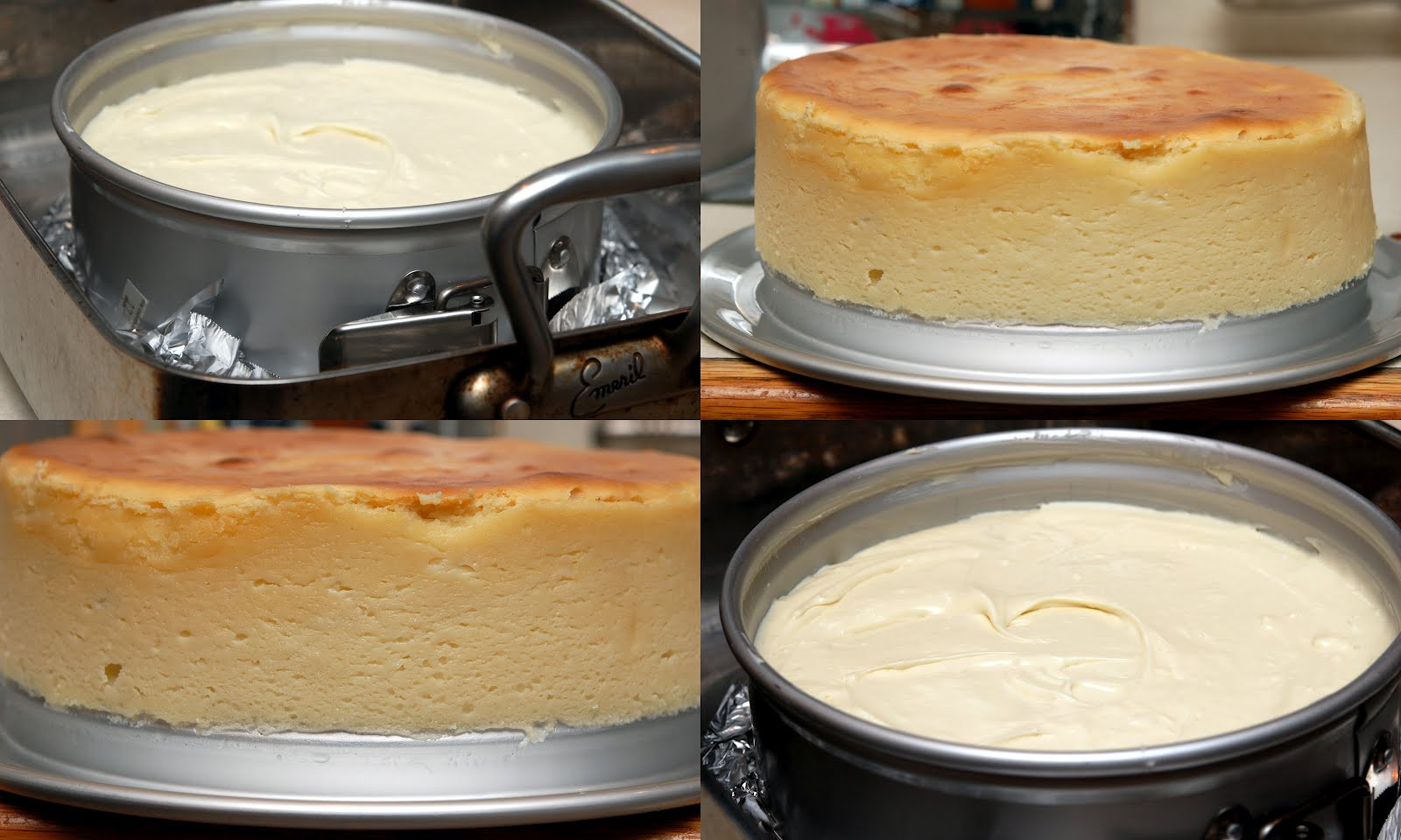 Cheesecake Recipe Springform Pan
 crustless cheesecake in springform pan