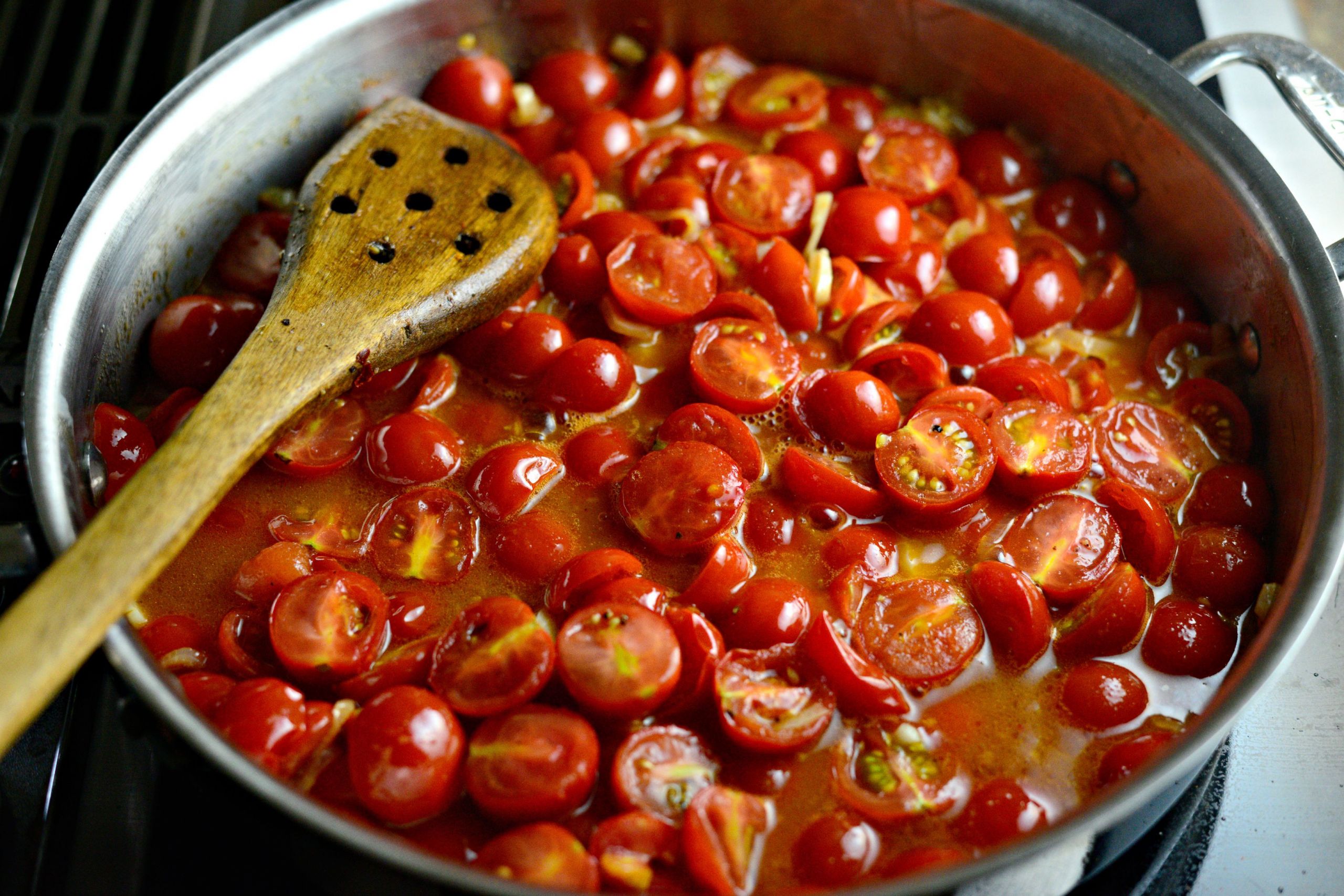 Cherry Tomato Sauce
 Simply Scratch 10 Minute Fresh Cherry Tomato Sauce