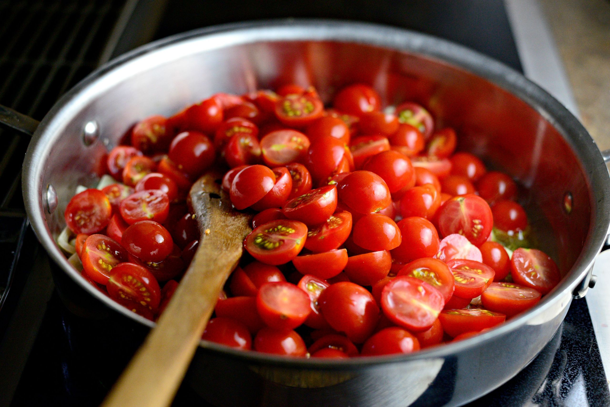 Cherry Tomato Sauce
 Simply Scratch 10 Minute Fresh Cherry Tomato Sauce