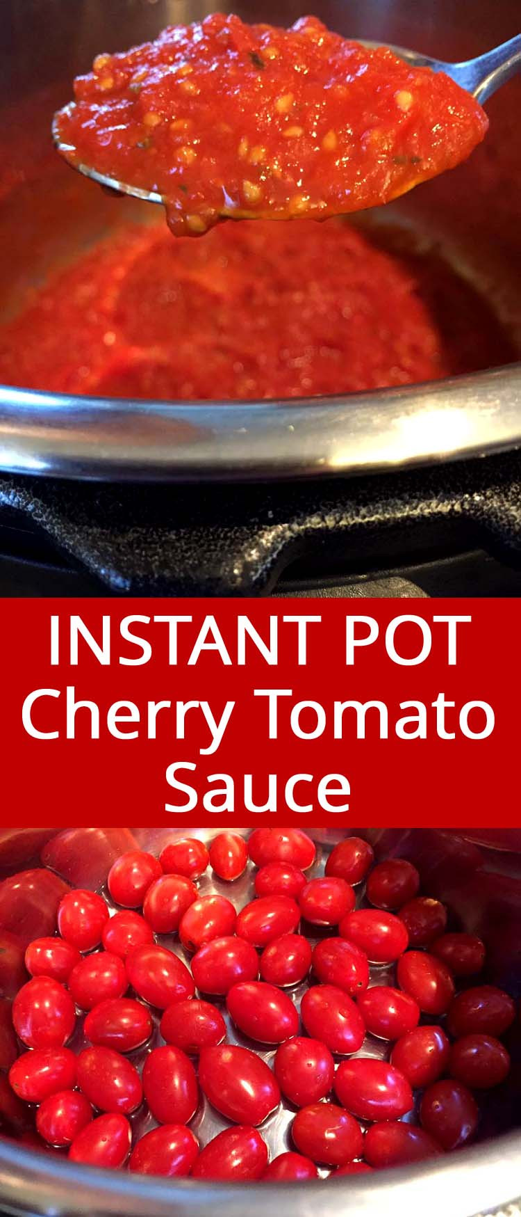 Cherry Tomato Sauce
 Instant Pot Cherry Tomato Sauce – Melanie Cooks