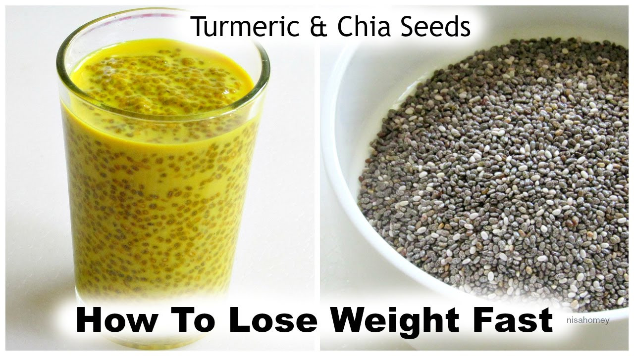 Chia Seed Recipes For Weight Loss
 How To Lose Weight Fast With Turmeric & Chia Seeds 5 kg