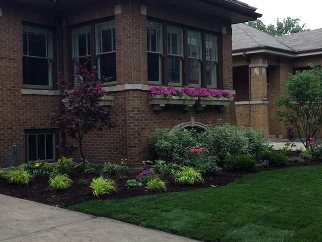 Chicago Landscape Design
 Ravenswood Manor Bungalow Craftsman Chicago by