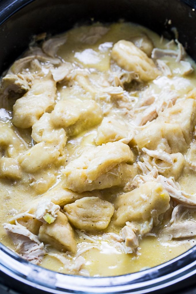 Chicken And Dumpling Soup Crock Pot
 Easy Crock Pot Chicken and Dumplings Recipe