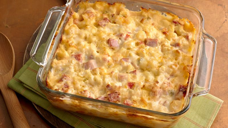 Chicken And Ham Casserole
 Creamy Ham and Potato Casserole Recipe Pillsbury