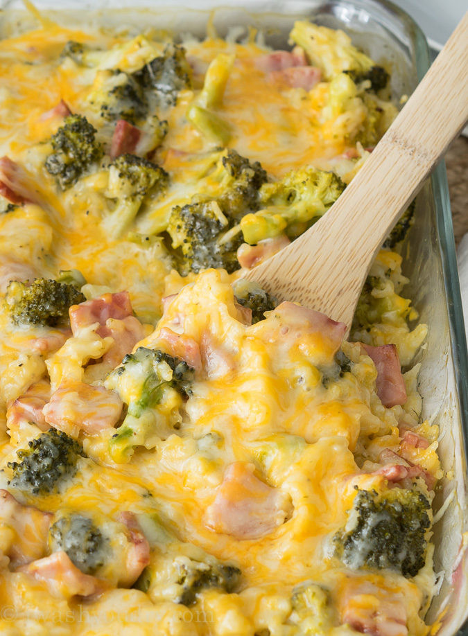 Chicken And Ham Casserole
 Cheesy Leftover Ham and Rice Casserole I Wash You Dry