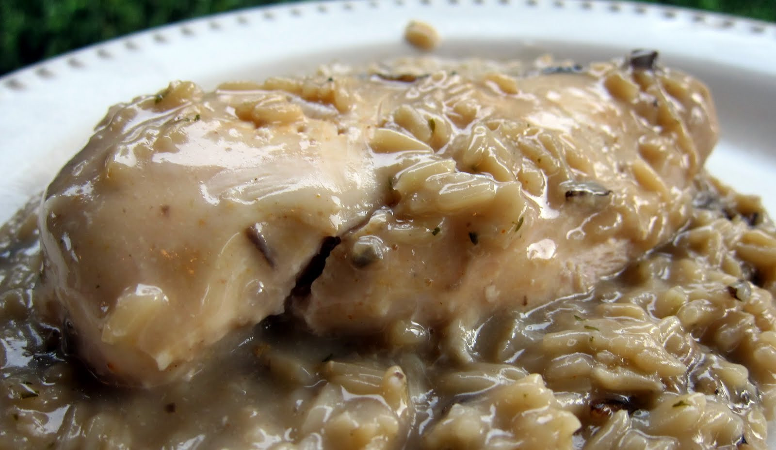 Chicken And Rice With Cream Of Mushroom Soup
 Slow Cooker Chicken & Rice