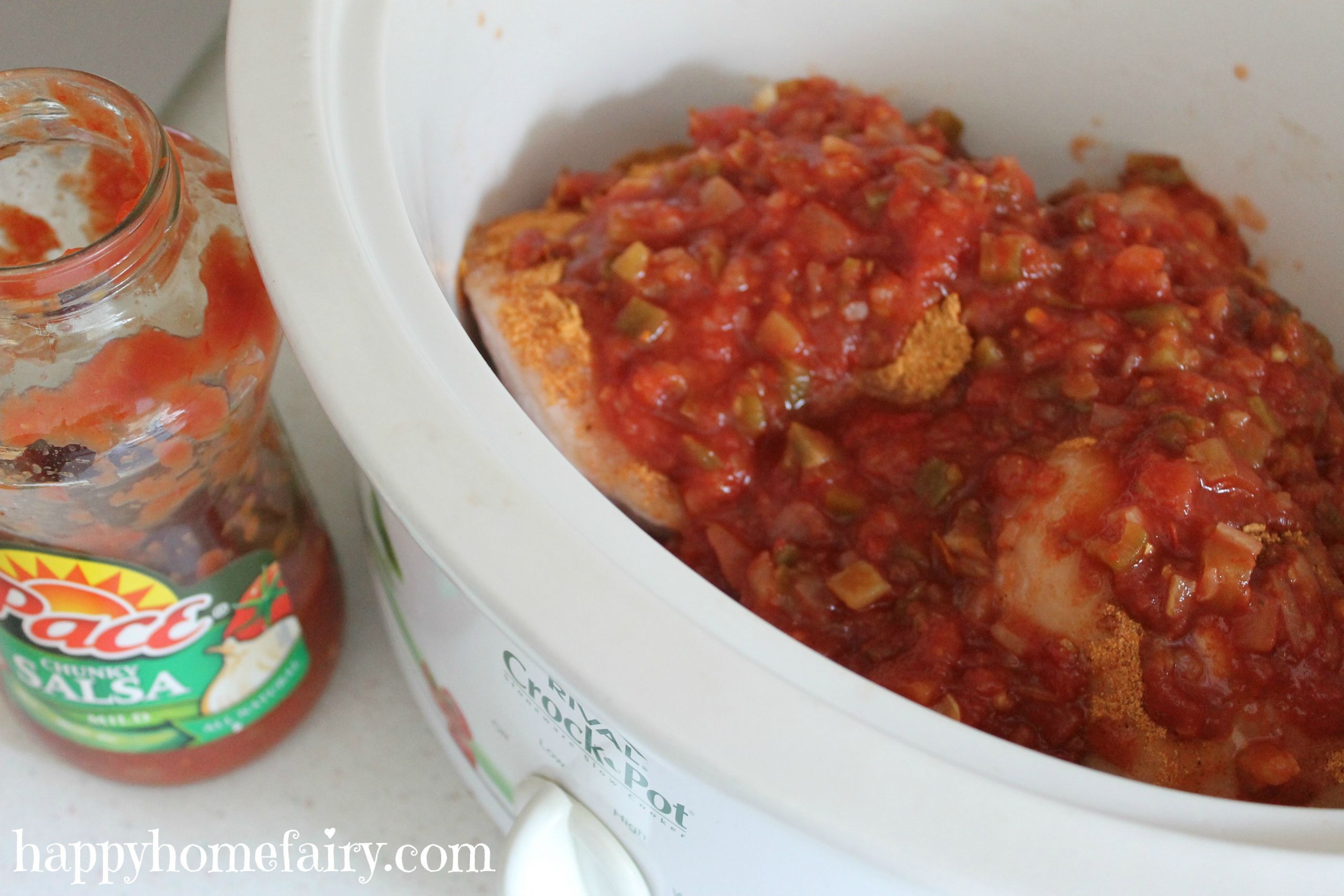 Chicken And Salsa Recipe
 Recipe Crockpot Salsa Chicken Happy Home Fairy