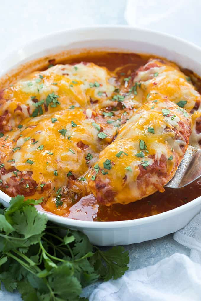 Chicken And Salsa Recipe
 Baked Salsa Chicken