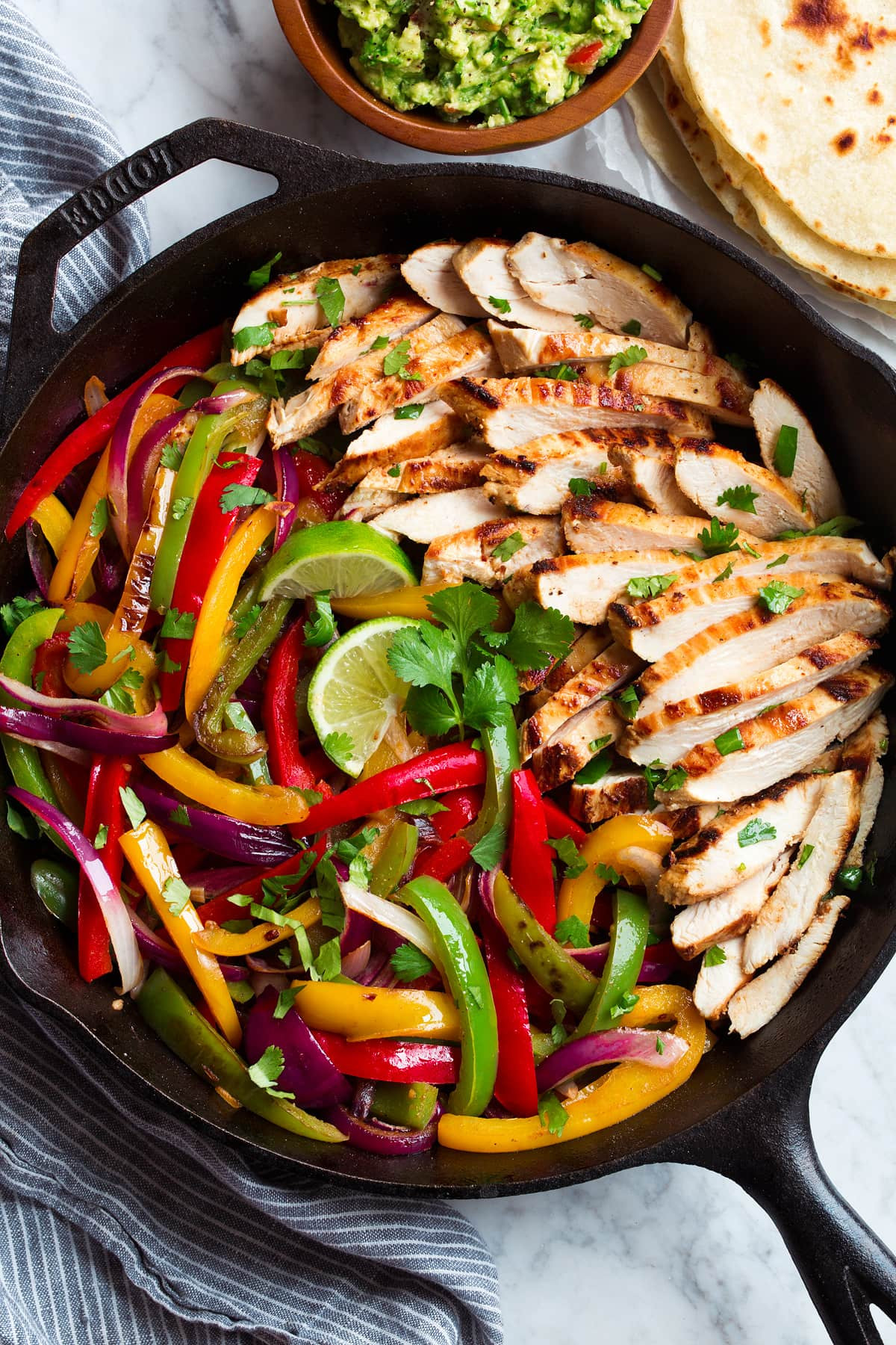 Chicken And Shrimp Fajitas
 Grexican Shrimp and Chicken Fajitas Signature Spice Blends