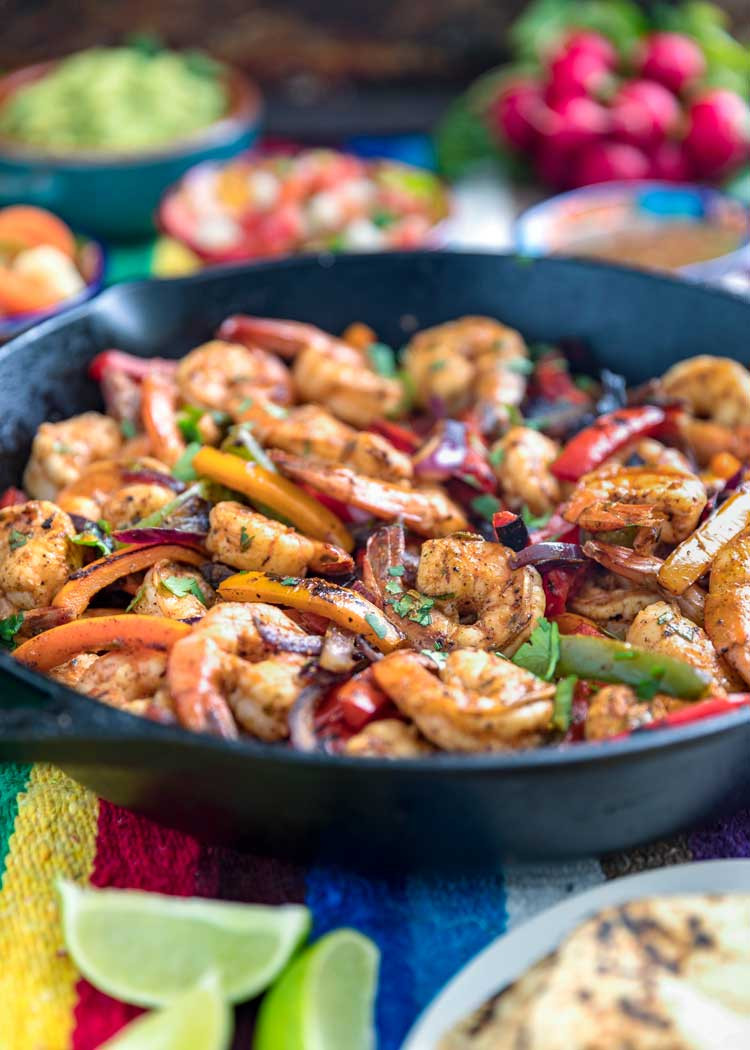 Chicken And Shrimp Fajitas
 Grilled Shrimp Fajitas Kevin Is Cooking