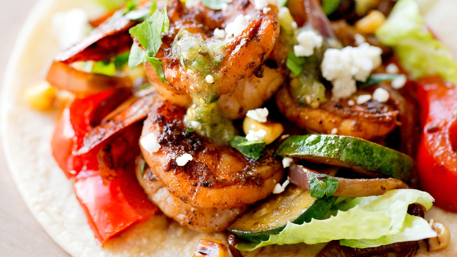 Chicken And Shrimp Fajitas
 Shrimp Fajitas With Peppers and Zucchini Recipe NYT Cooking