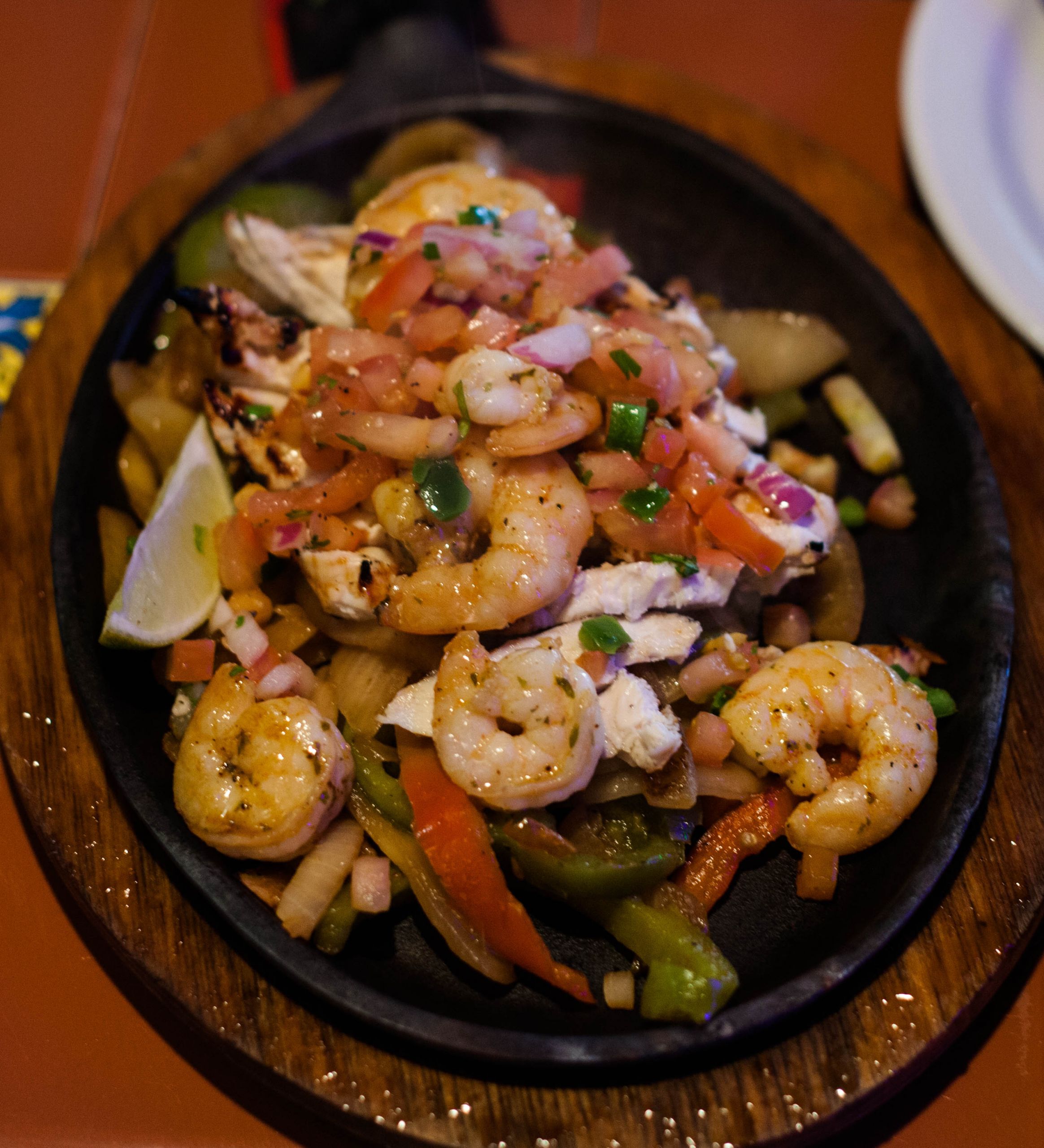 Chicken And Shrimp Fajitas
 Chili’s