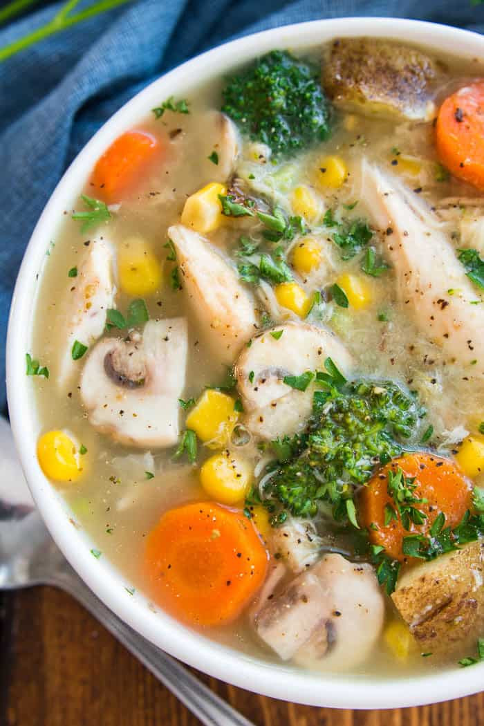 Chicken And Vegetable Soup Recipes
 Chicken Ve able Soup