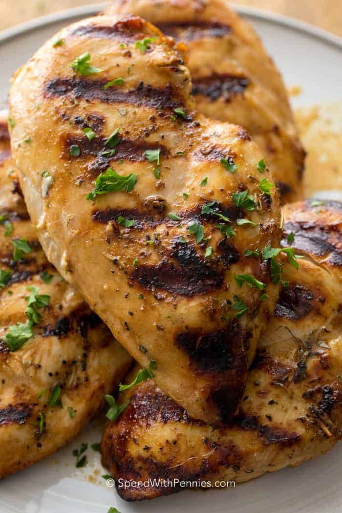 Chicken Breasts On Grill
 Easy Grilled Chicken Breast Ready in 20 Minutes Spend