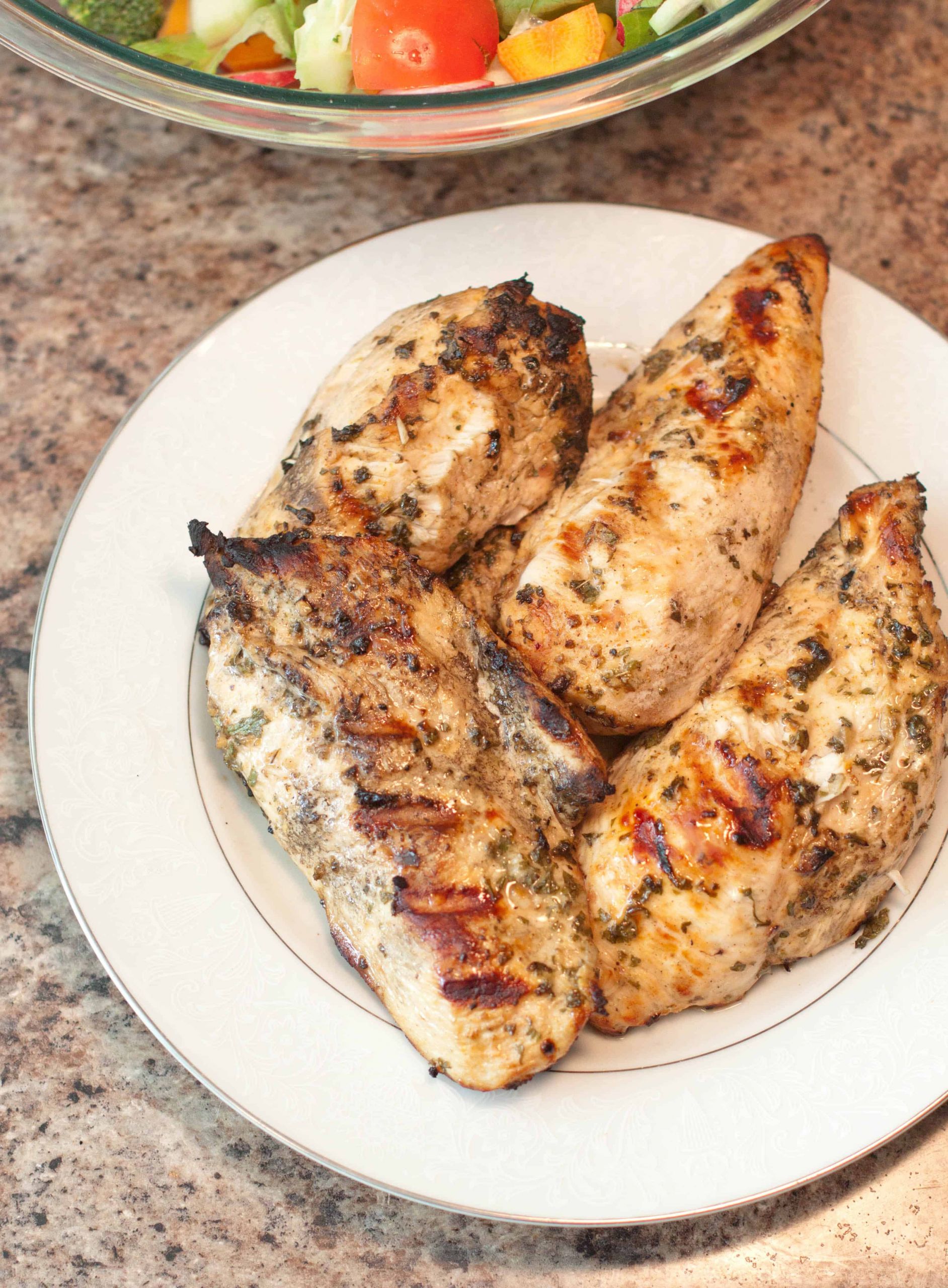 Chicken Breasts On Grill
 Super easy Mediterranean Grilled Chicken Breasts