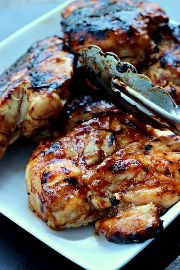 Chicken Breasts On Grill
 Charcoal Grilled BBQ Chicken Breast Recipe