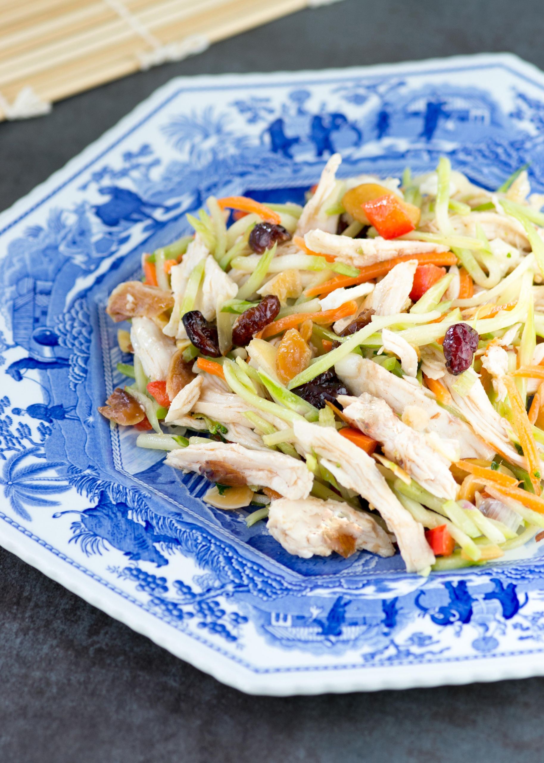 Chicken Broccoli Salad
 Crunchy Chinese Chicken Broccoli Salad Queen of My Kitchen