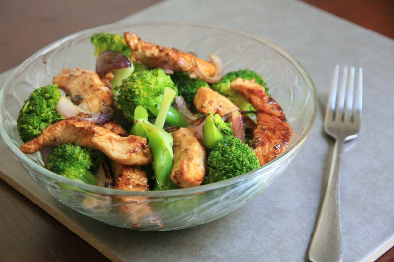 Chicken Broccoli Salad
 Honey Mustard Chicken Broccoli Salad