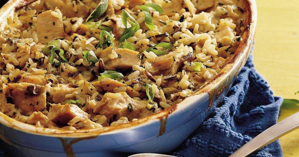 Chicken Cream Of Mushroom Casserole
 10 Best Wild Rice Chicken Casserole Cream of Mushroom Soup