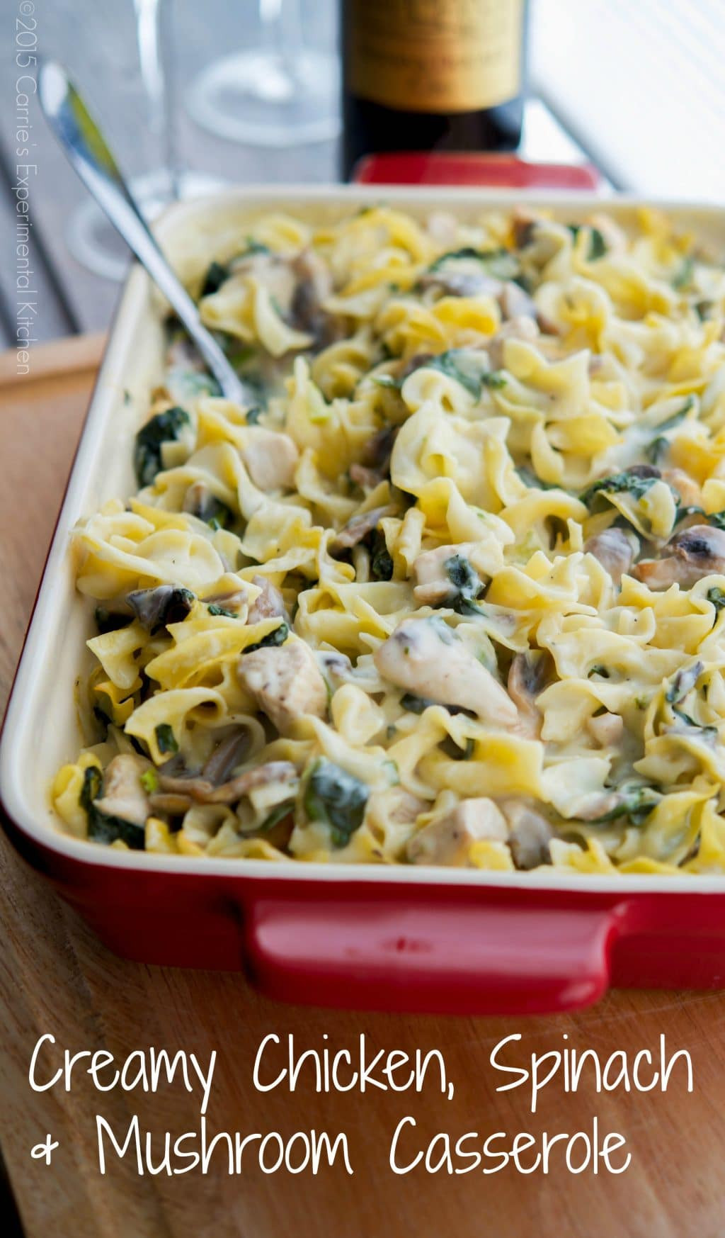 Chicken Cream Of Mushroom Casserole
 Creamy Chicken Spinach & Mushroom Casserole Carrie’s